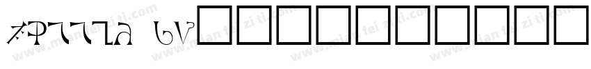 fzssjw gb10字体字体转换